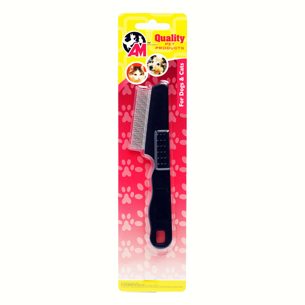 Flea Comb with Plastic Handle