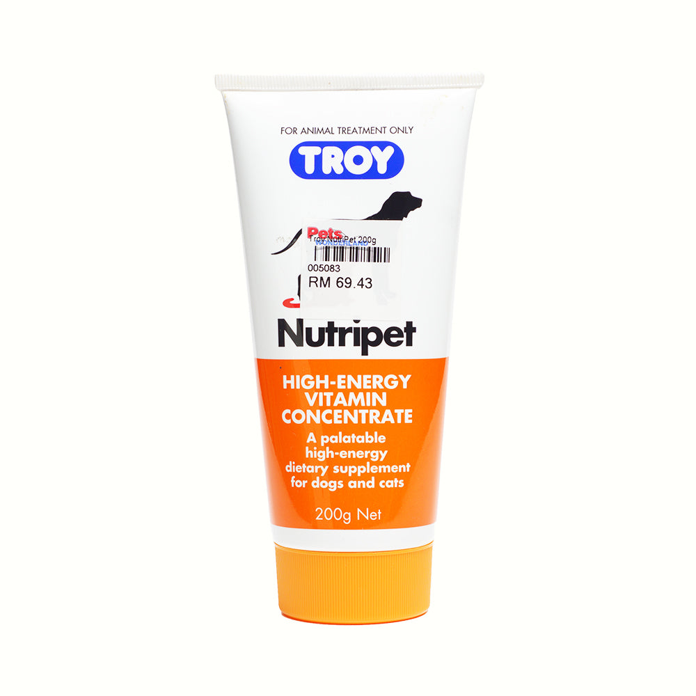 Troy Nutripet High Energy Pet Vitamin Concentrate (200g Per Bottle)