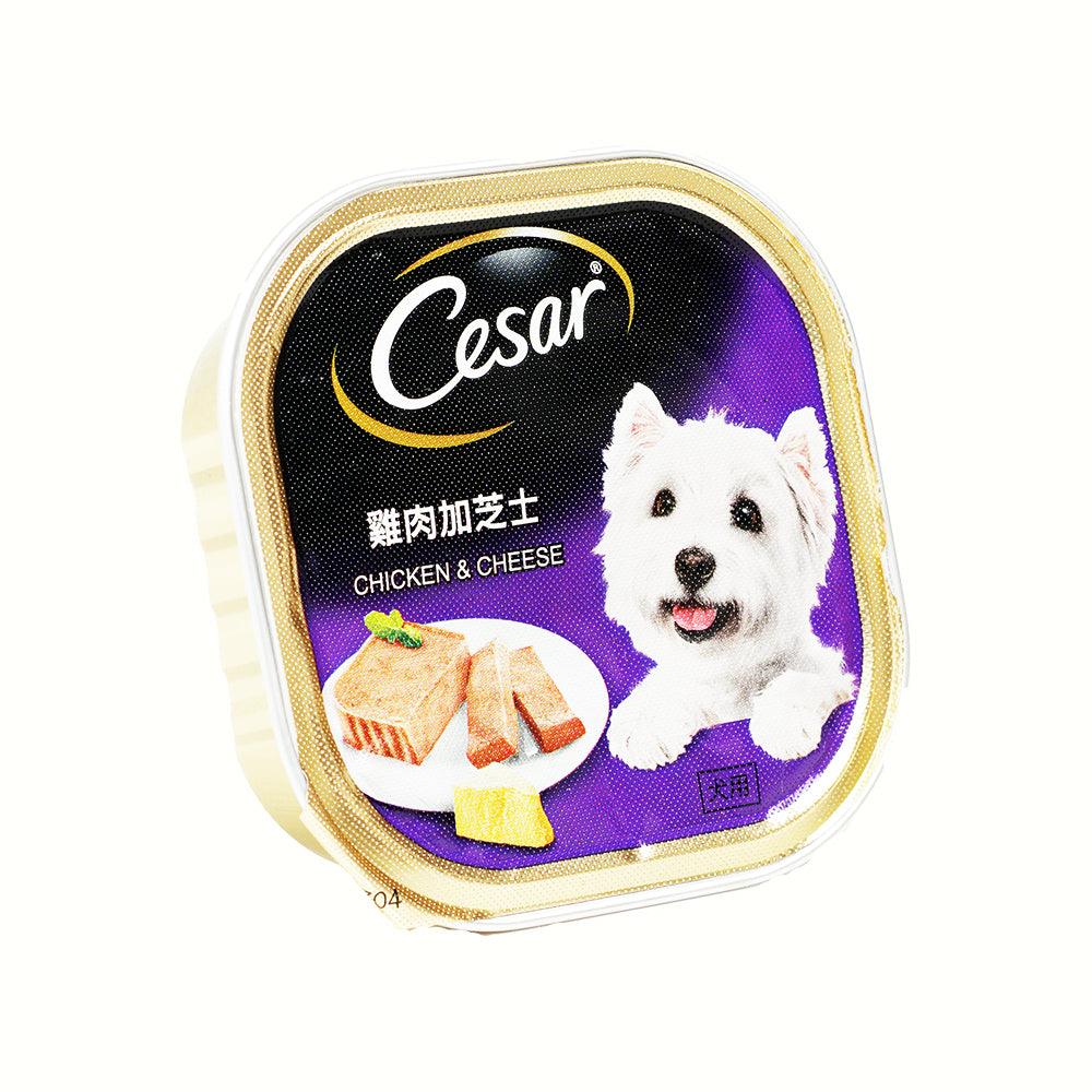 CESAR Dog Wet Food Adult Chicken & Cheese 100g