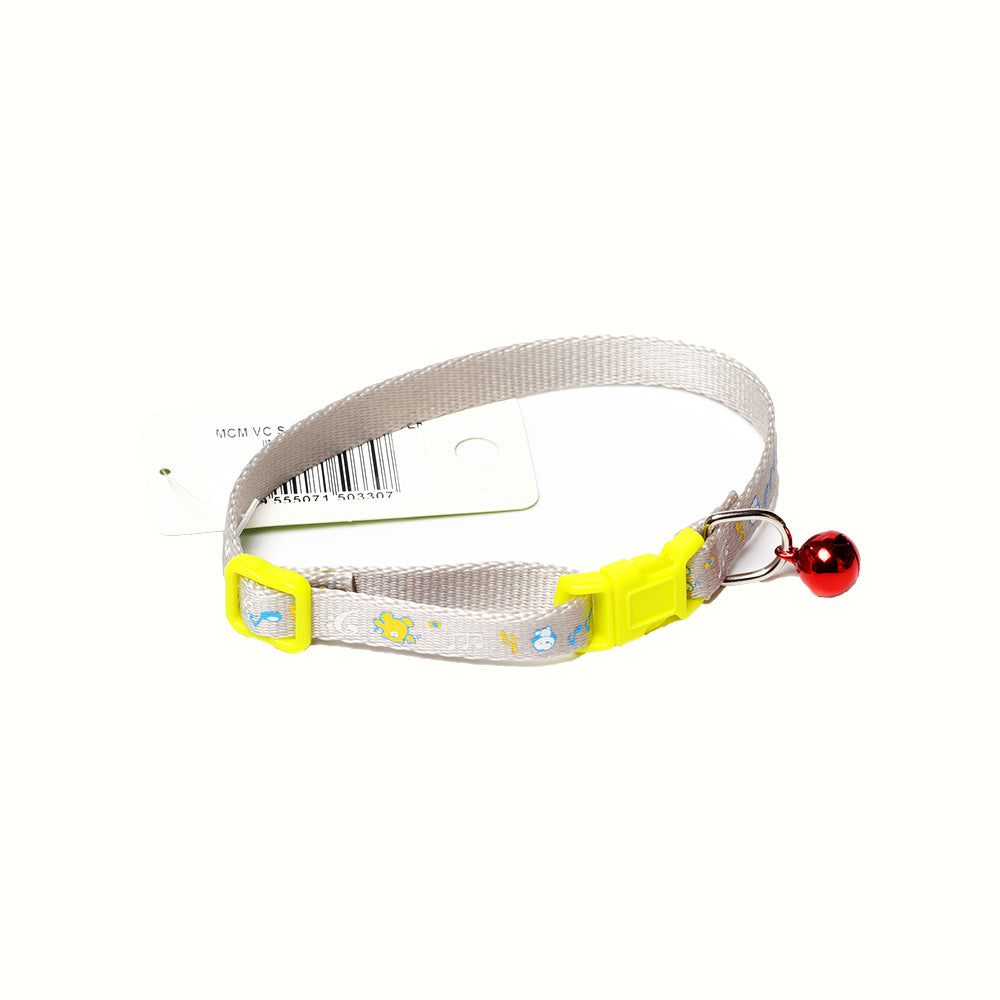 Collar With Bell (Small) Cartoon Silver