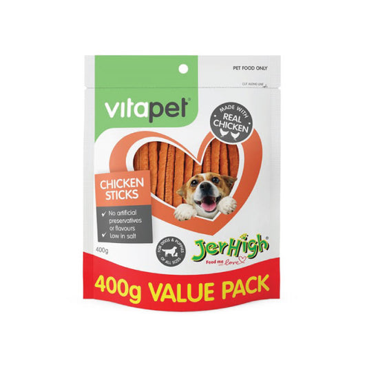 Jerhigh Stick Dog Treats 400g