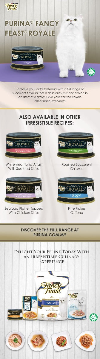 Fancy Feast Virgin Flaked Tuna 85g