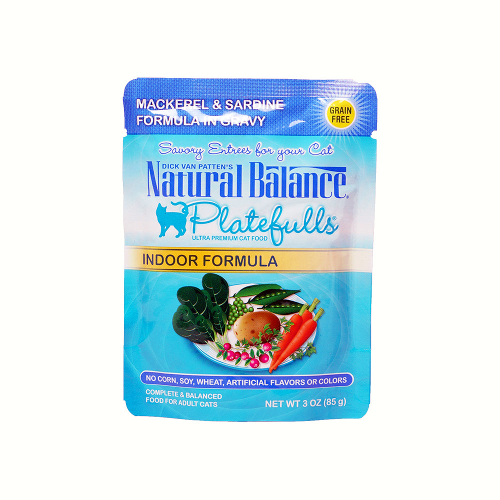 Natural Balance Mackerel & Sardine Pouch 85g