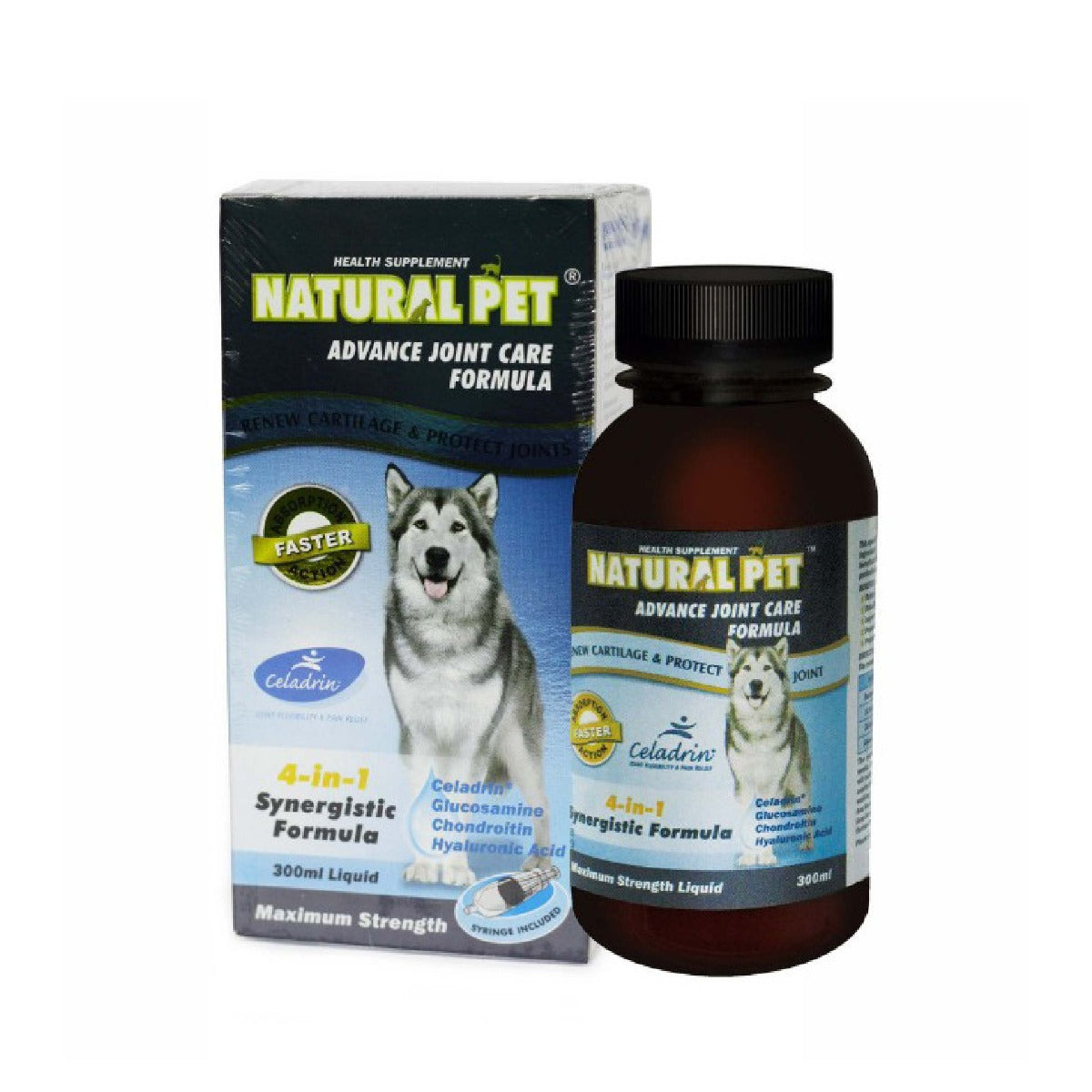 Natural Pet Advance Joint care 4-In-1 Liquid 300ml