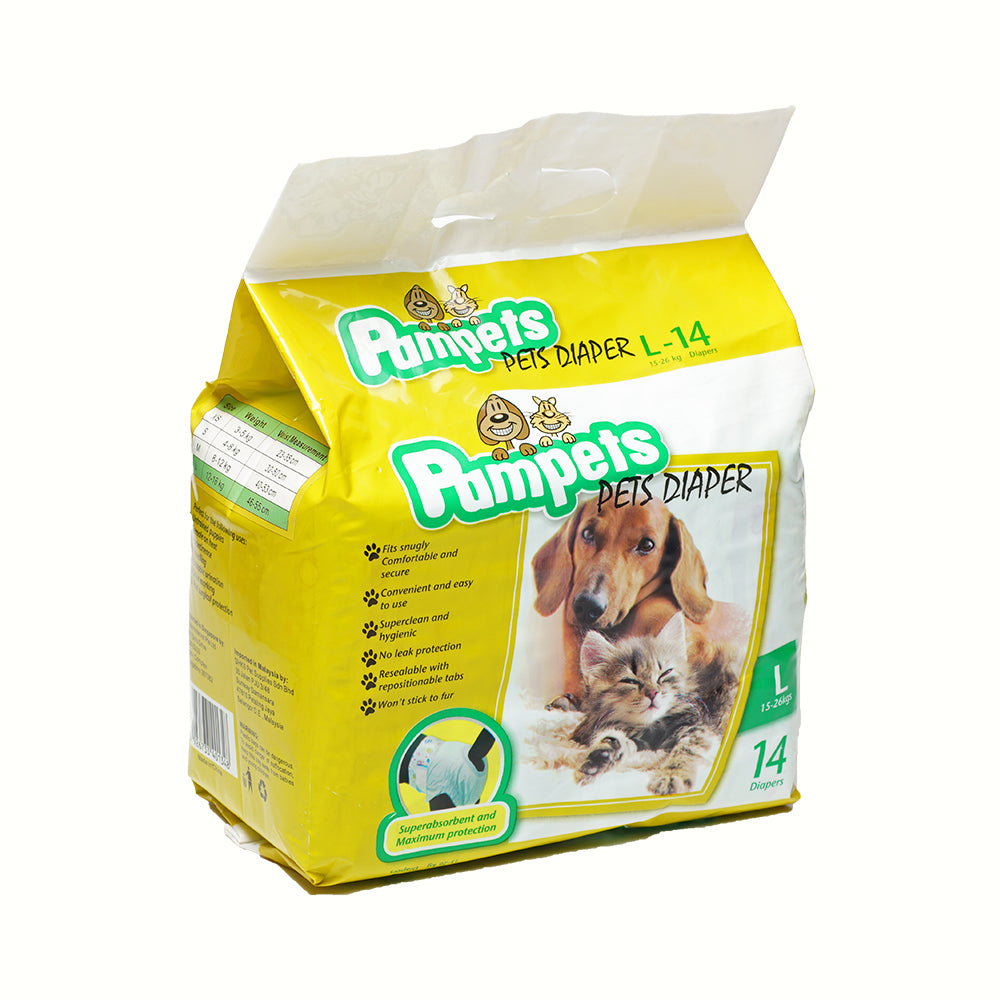 Pampets Diaper L size (15-26 kg/50-70 cm)
