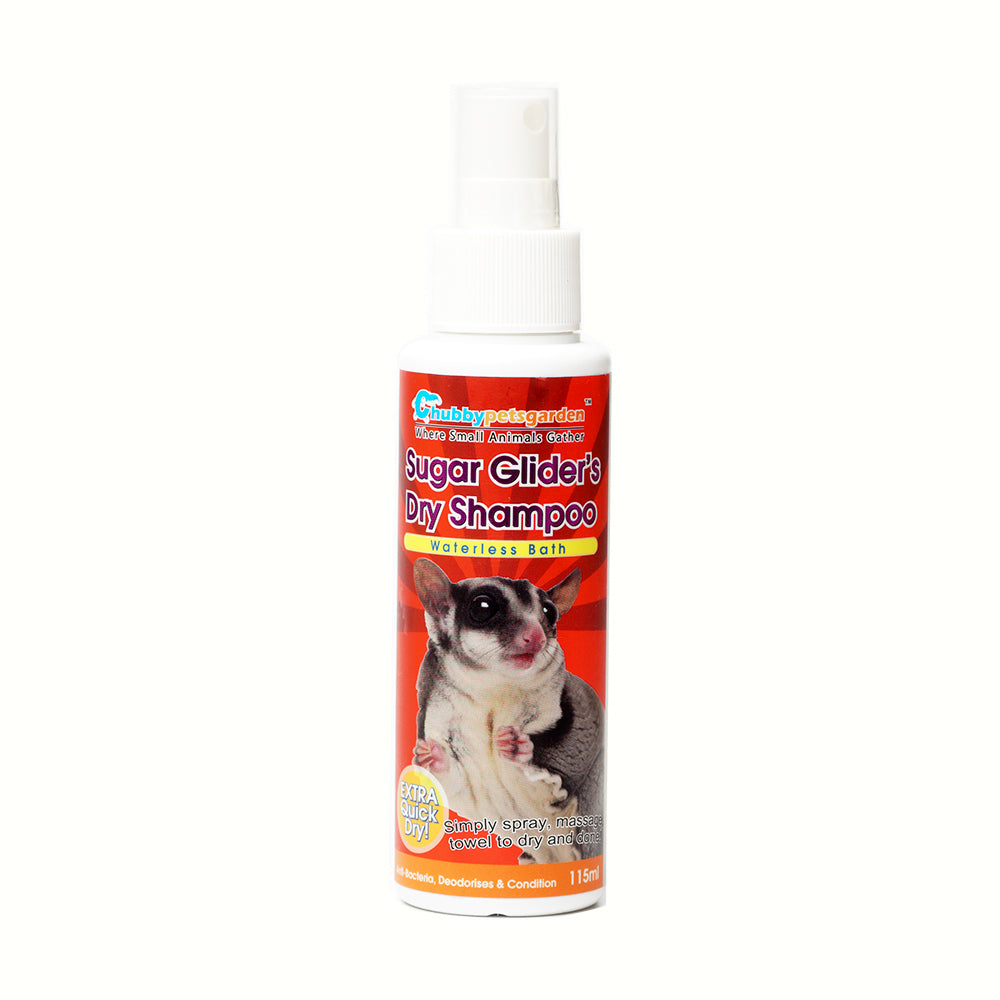 Sugar Glider Extra Quick Dry Waterless Bath 115ml