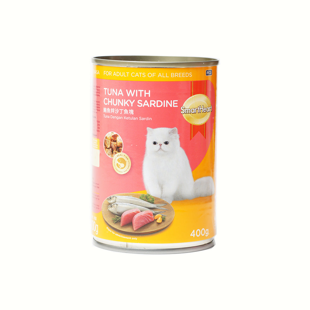 SmartHeart Tuna & Chunky Sardine in Prawn 400g