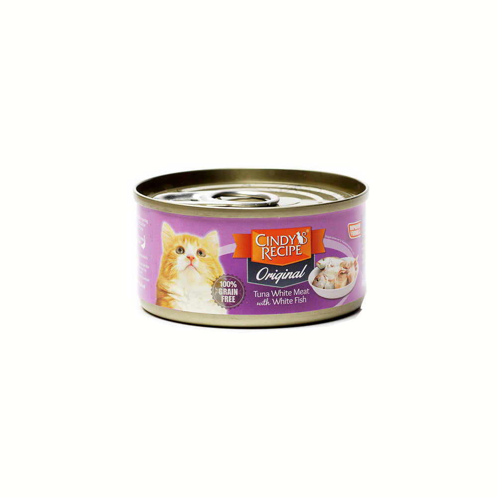 Cindys Recipe Cindy Original Tuna With Small White Fish 80g