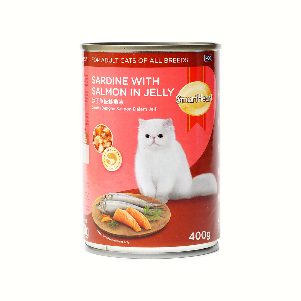 SmartHeart Sardine with Salmon in Jelly 400g