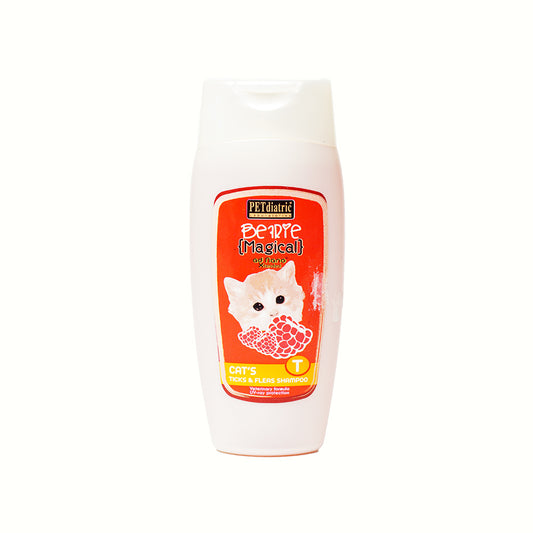 Petdiatric Bearie Magical Cat Ticks & Fleas Shampoo 230ml