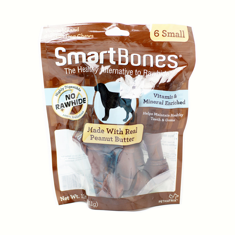 SmartBones Peanut Butter Small 6 pk