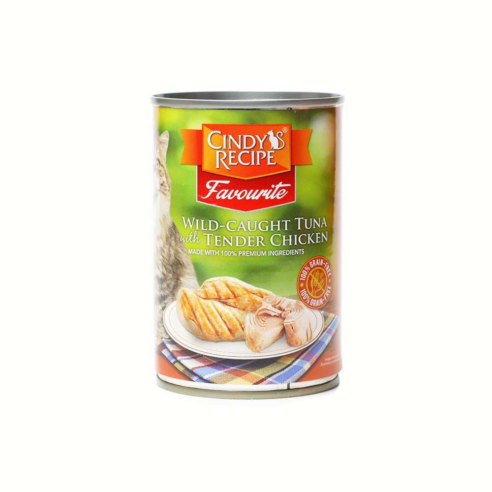 Cindy Recipe Favourite-Wild Caught Tuna With Tender Chicken 400g