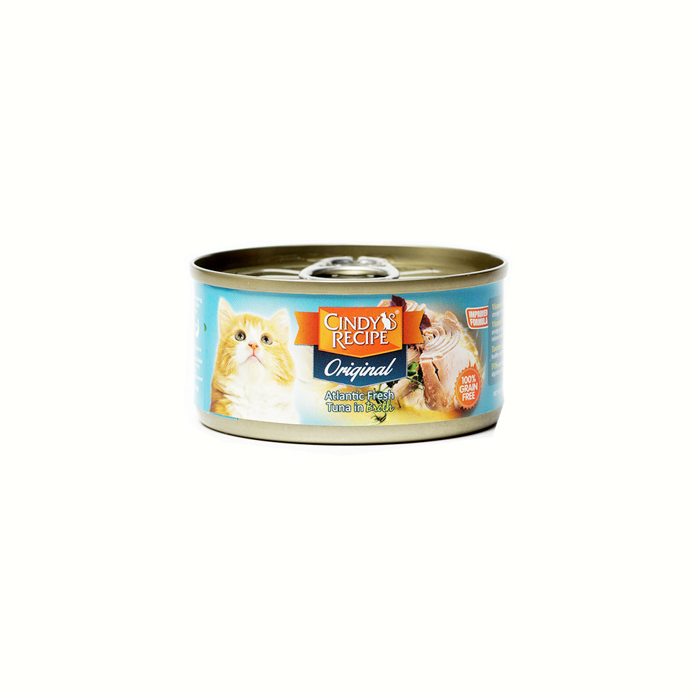 Cindy Original Atlantic Fresh Tuna (Broth) 80g