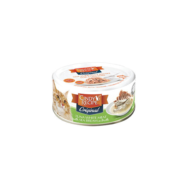 Cindy Original Tuna With Sea Bream (Broth) 80g