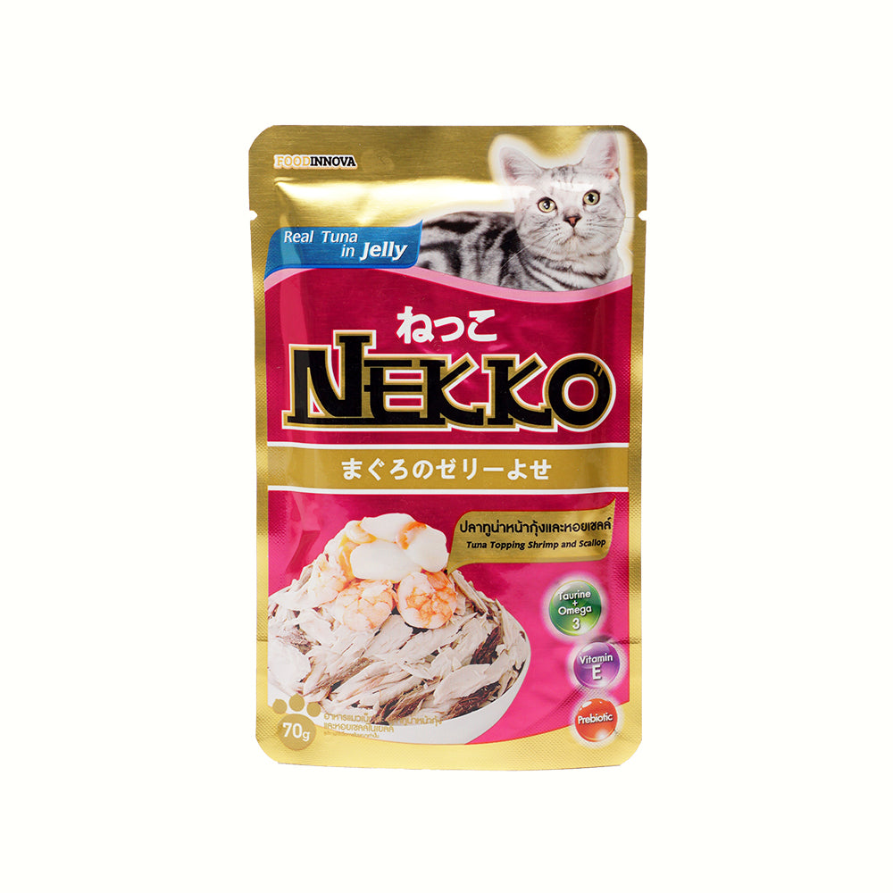 Nekko Tuna (Shrimp & Scallop) 70g