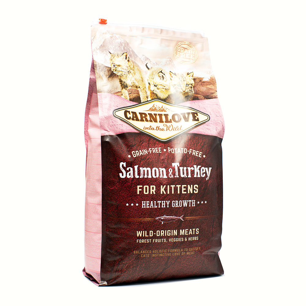 CARNILOVE Salmon & Turkey Health Growth-Kitten 6kg