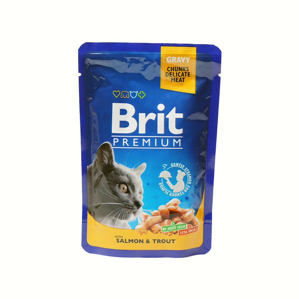 Brit Care Brit Cat Pouch Salmon 100g