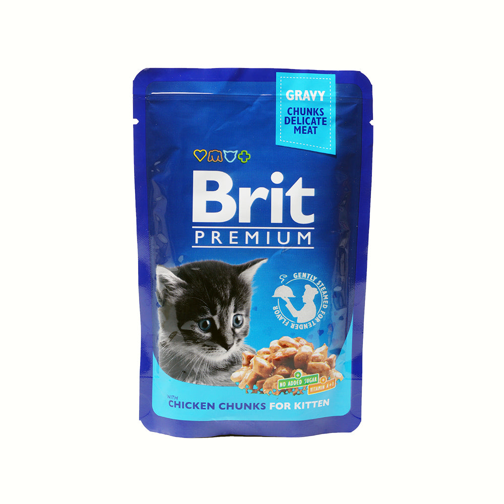 Brit Cat Pouch Kitten 100g