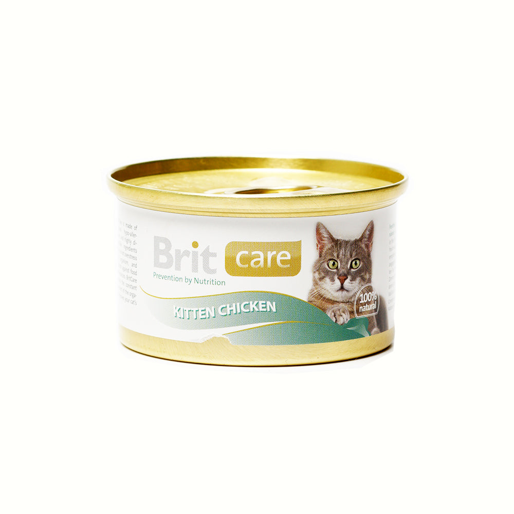 Brit Care Cat Can Kitten Chicken 80g