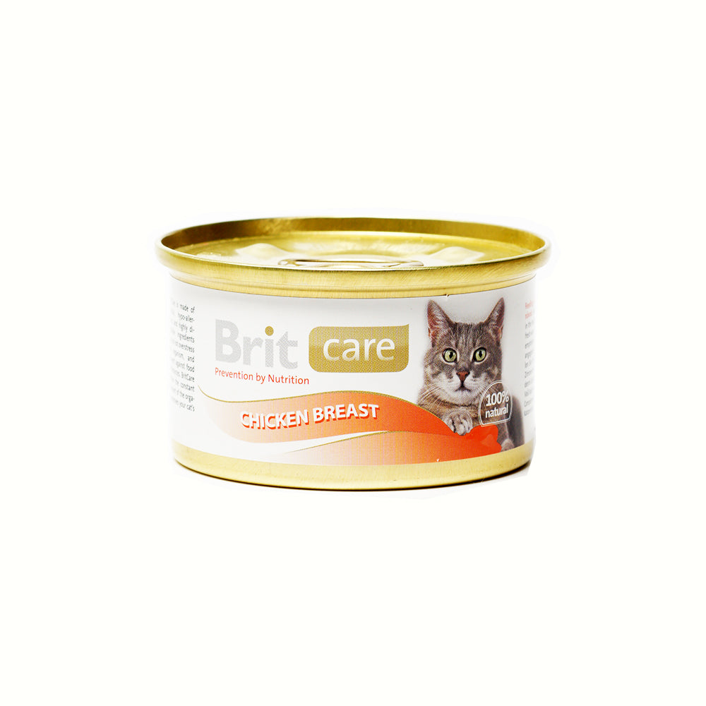 Brit Care Cat Can Chicken Breast 80g