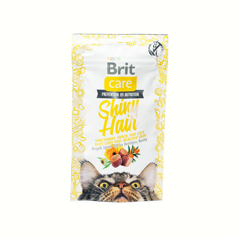 Brit Care Cat Snack Shiny Hair 50g