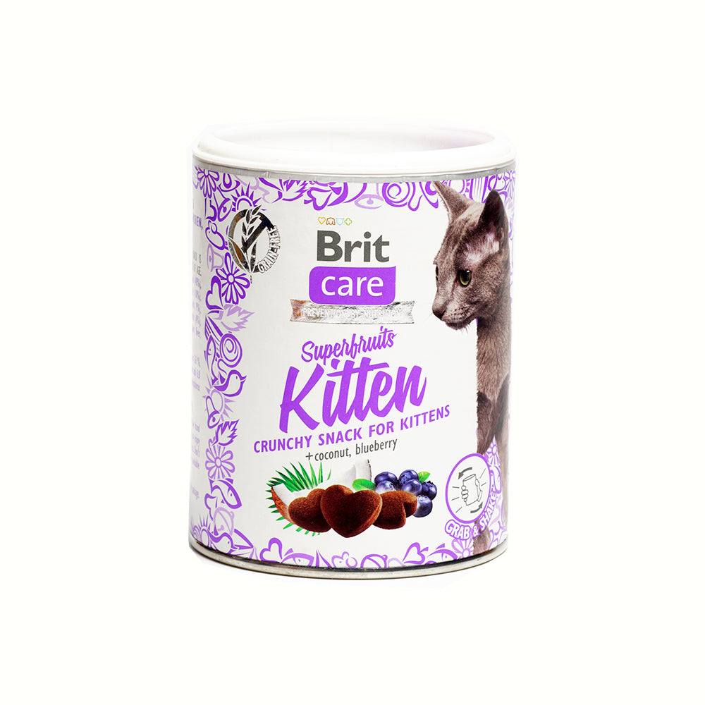 Brit Care Cat Snack Superfruit Kitten 100g