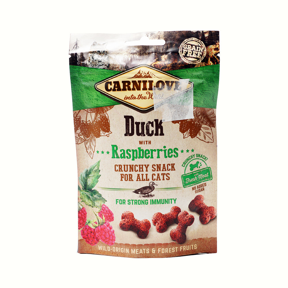 Carnilove Snack Duck With Raspberries 50g