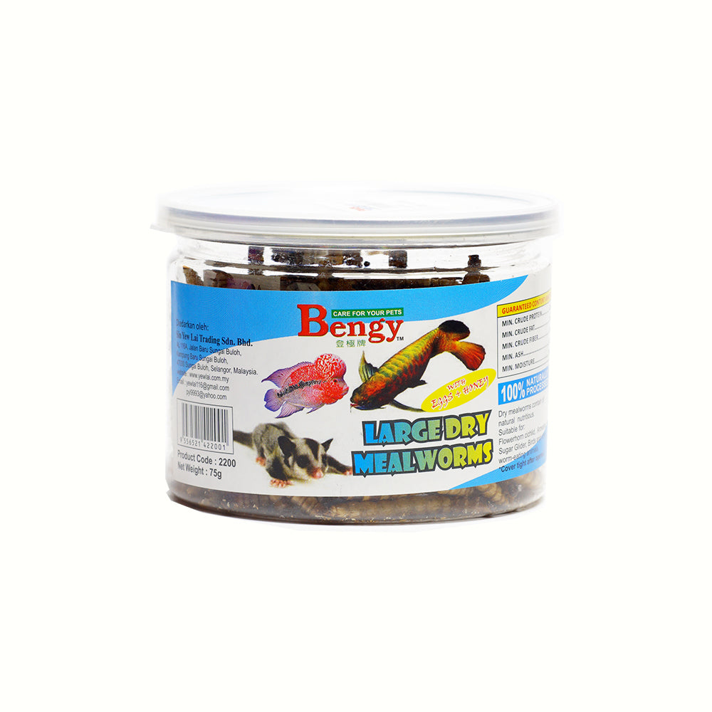 Bengy Large Dried Mealworms 75g