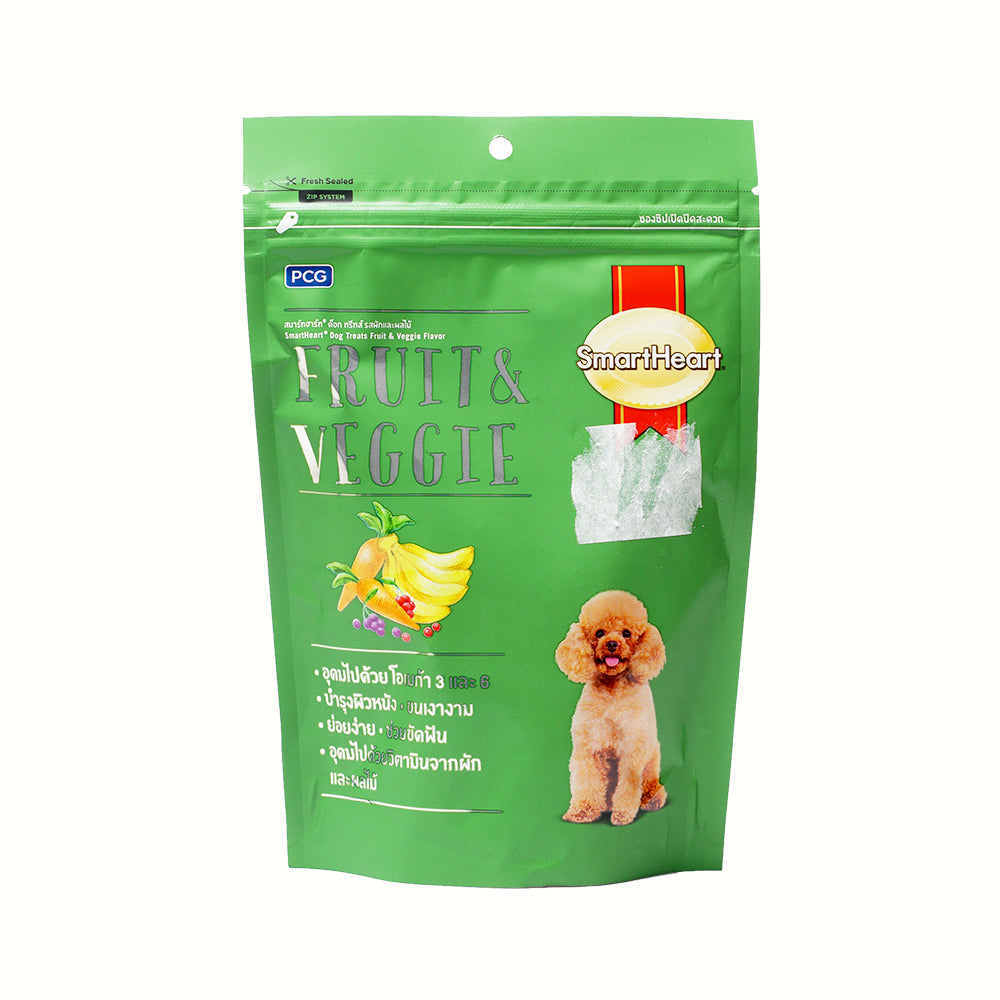 SmartHeart Dog Biscuit Fruit & Veggie 100g