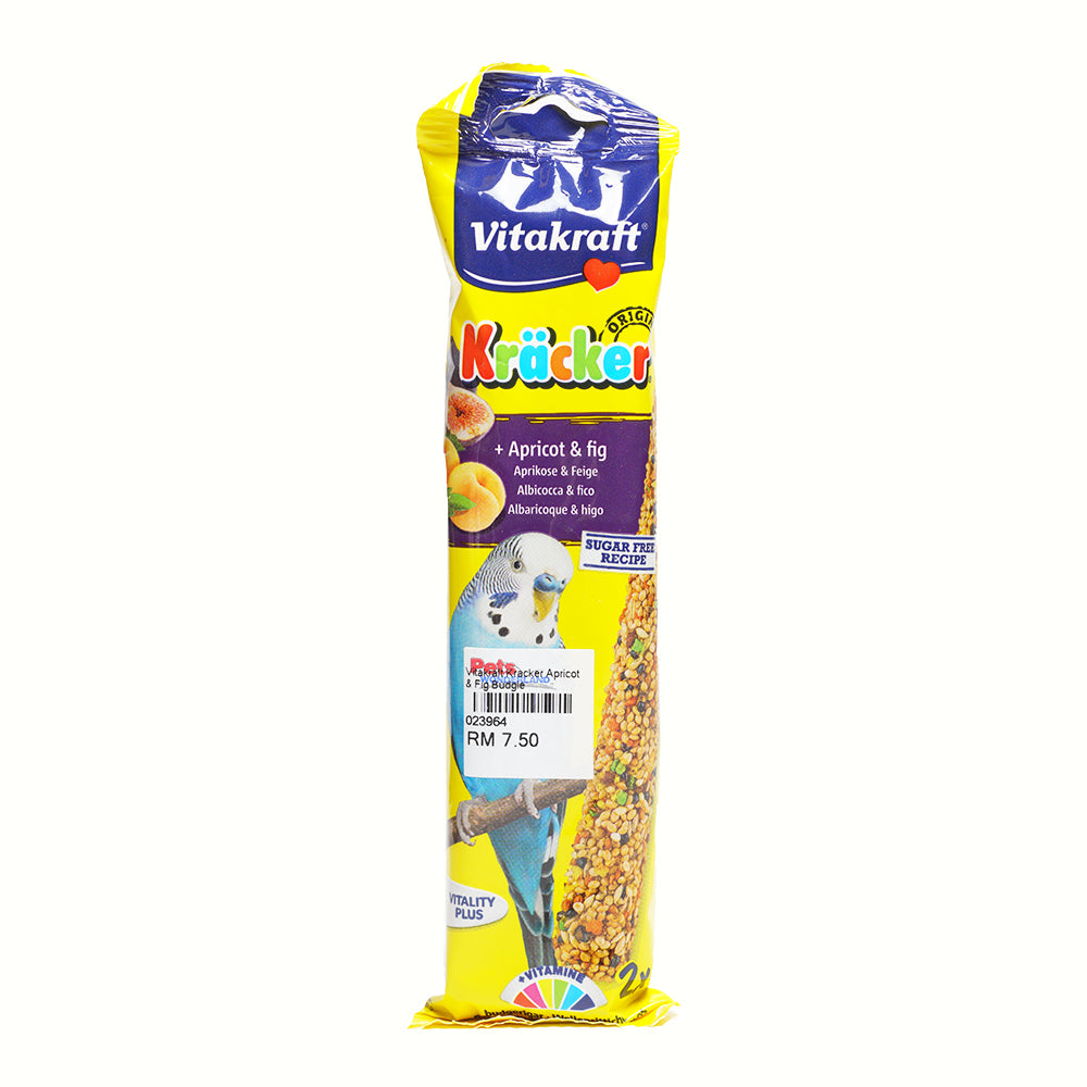 Vitakraft Kracker Apricot & Fig Budgie