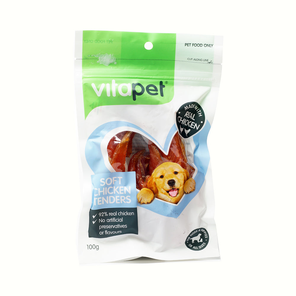 Vitapet Soft Chicken Tenders 100g
