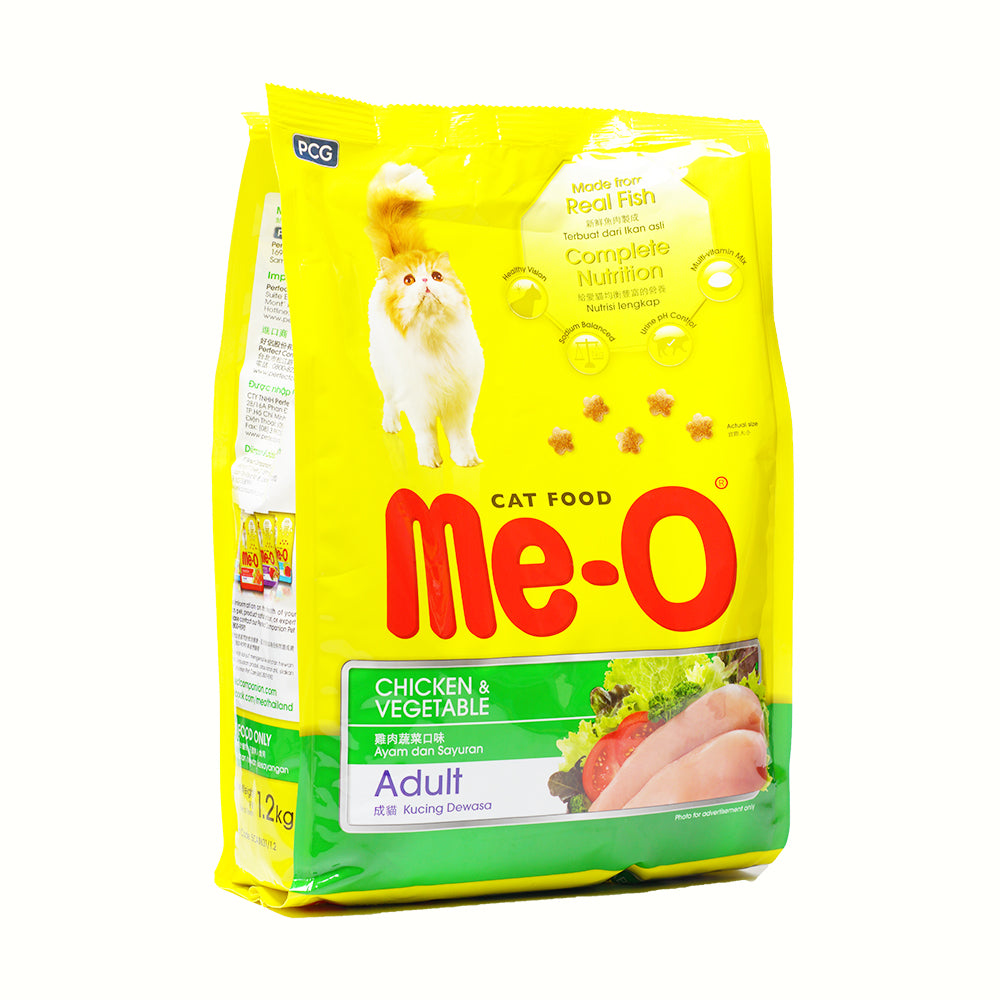 MeO Dry Food Adult Chicken & Vegetable 1.2Kg