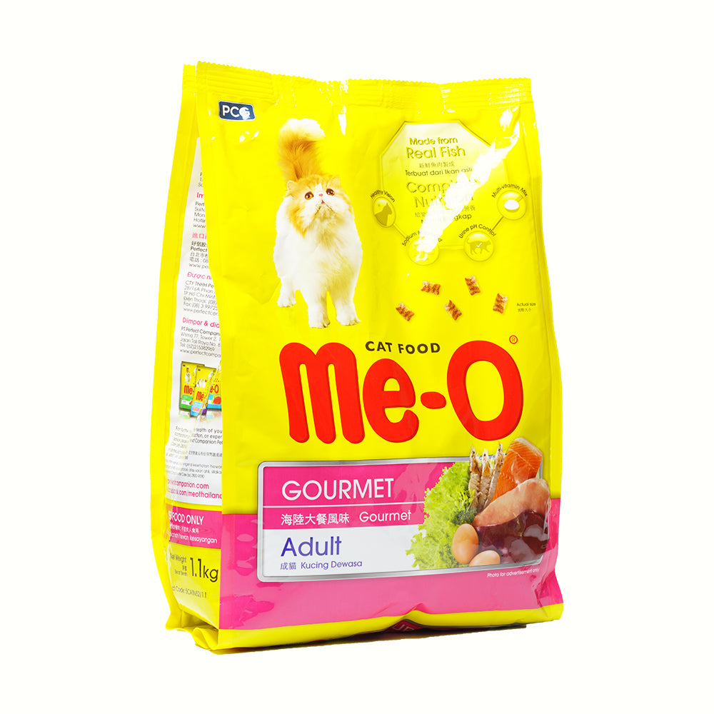 MeO Dry Food Adult Gourmet 1.1kg