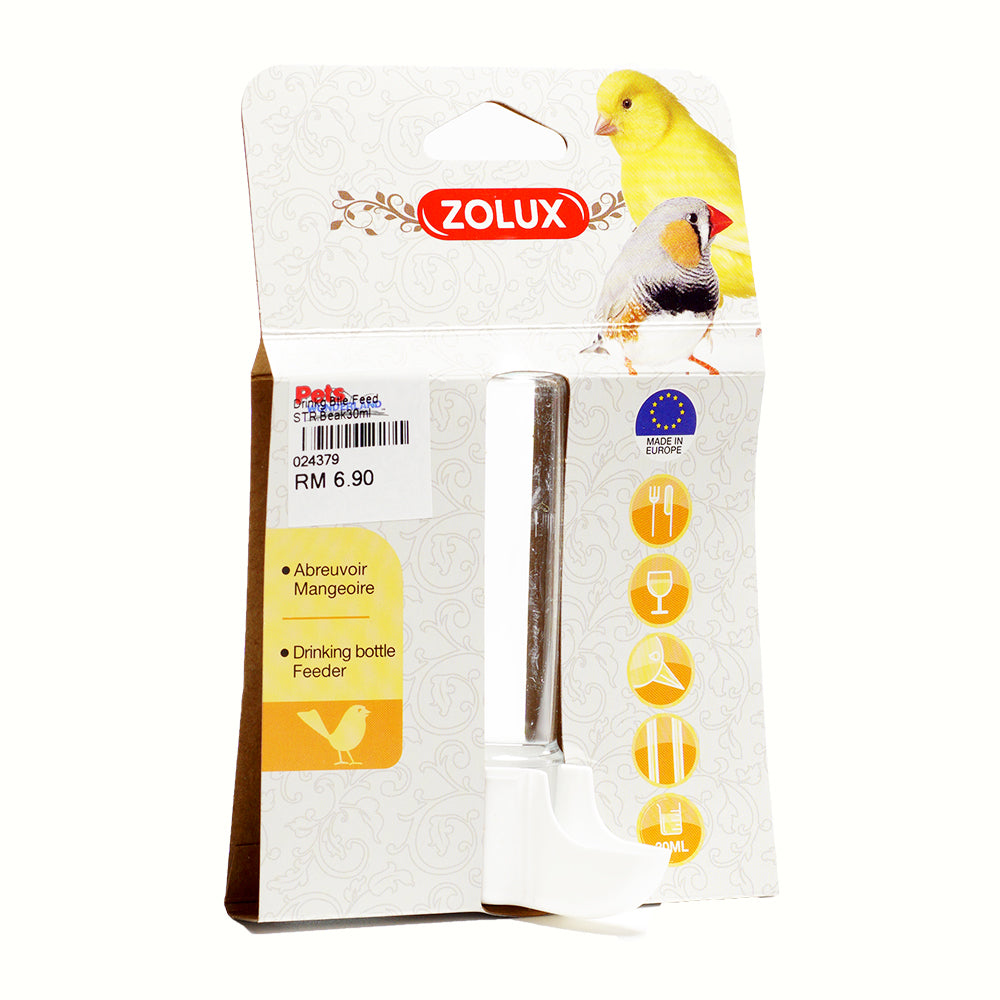 Zolux Drinking Bottle Bird Feeder 30ml