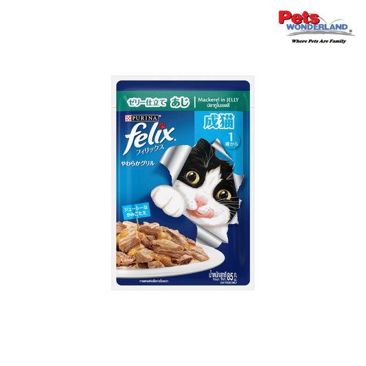 Felix Mackerel Adult Cat Pouch 70g