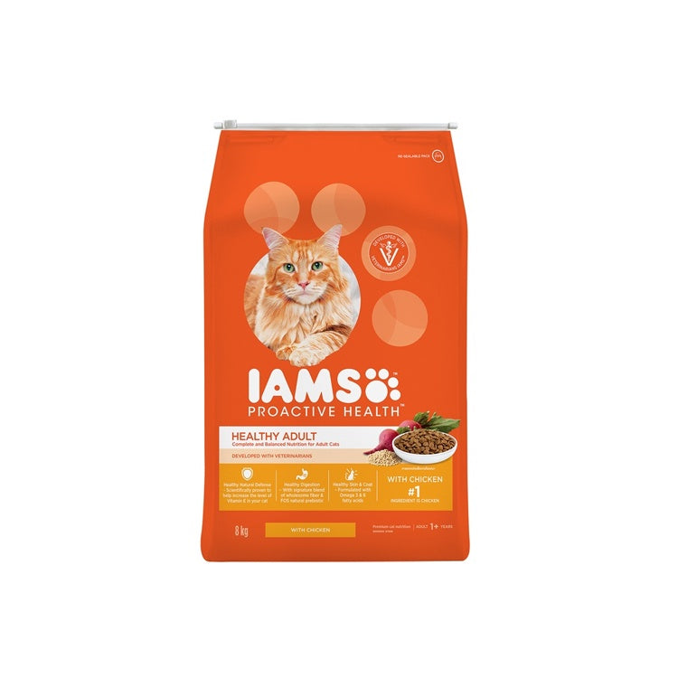 IAMS Cat Dry Food Adult Chicken 8kg