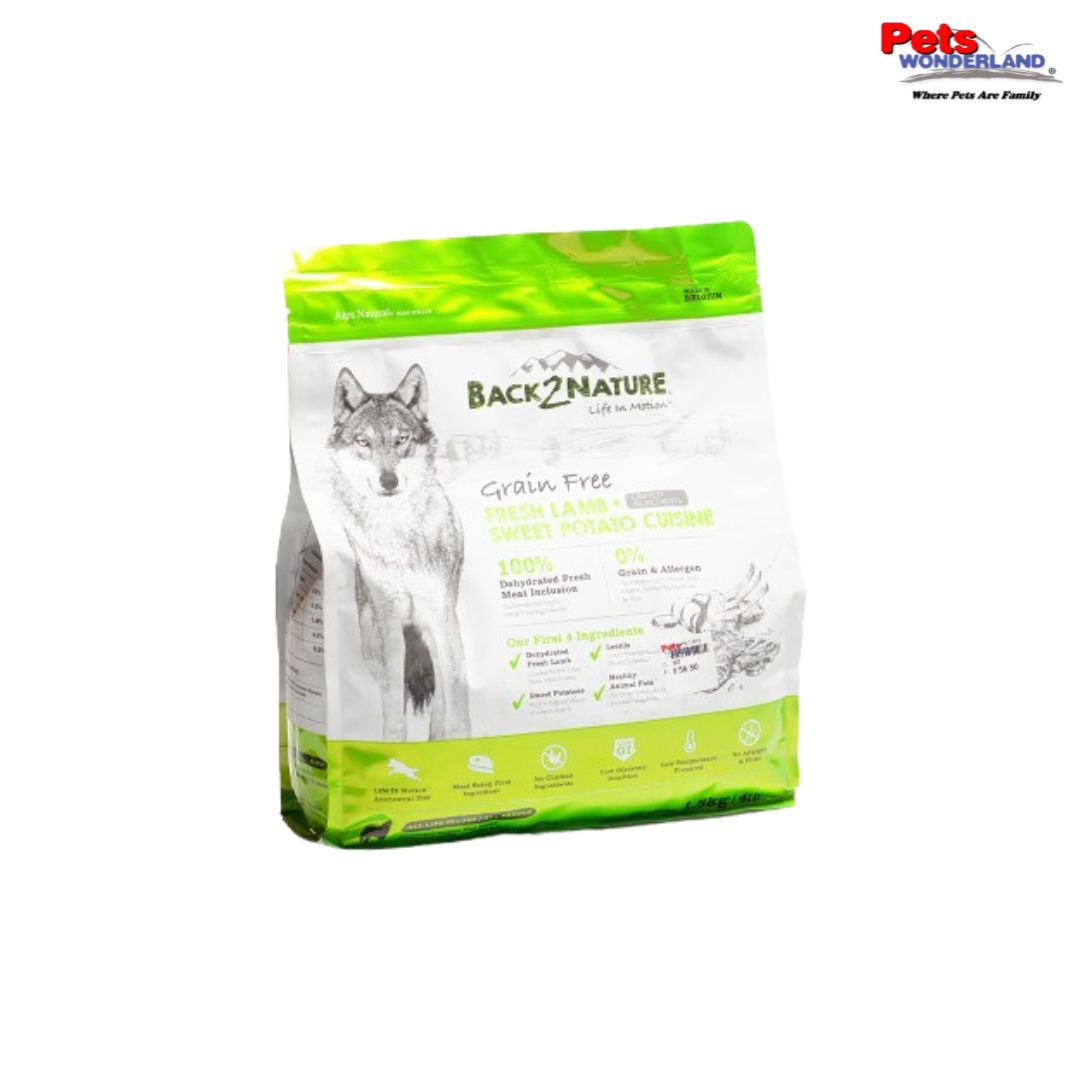 Back 2 Nature Grain Free Lamb 1.8kg