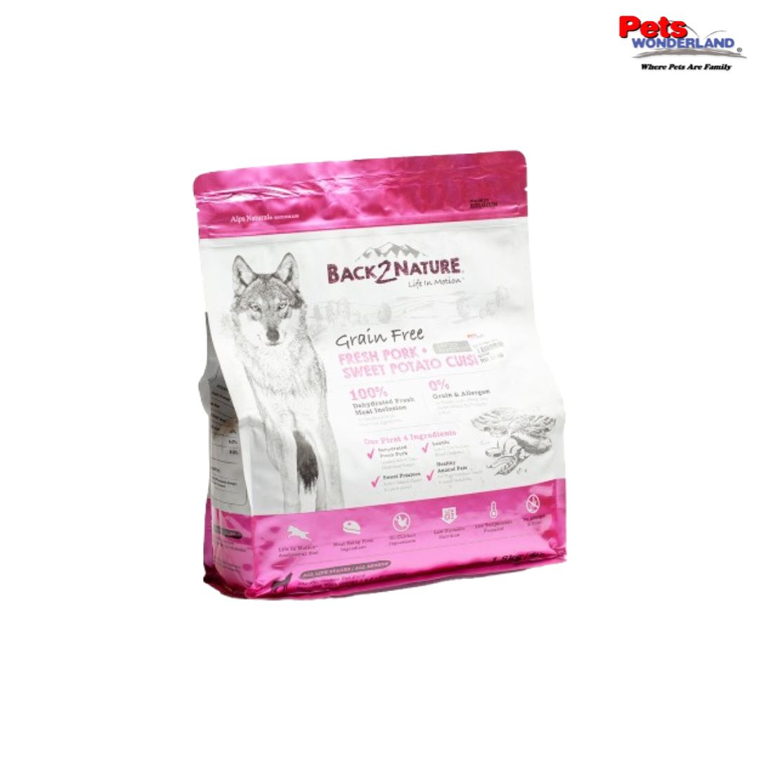 Back 2 Nature Grain Free Pork 1.8kg