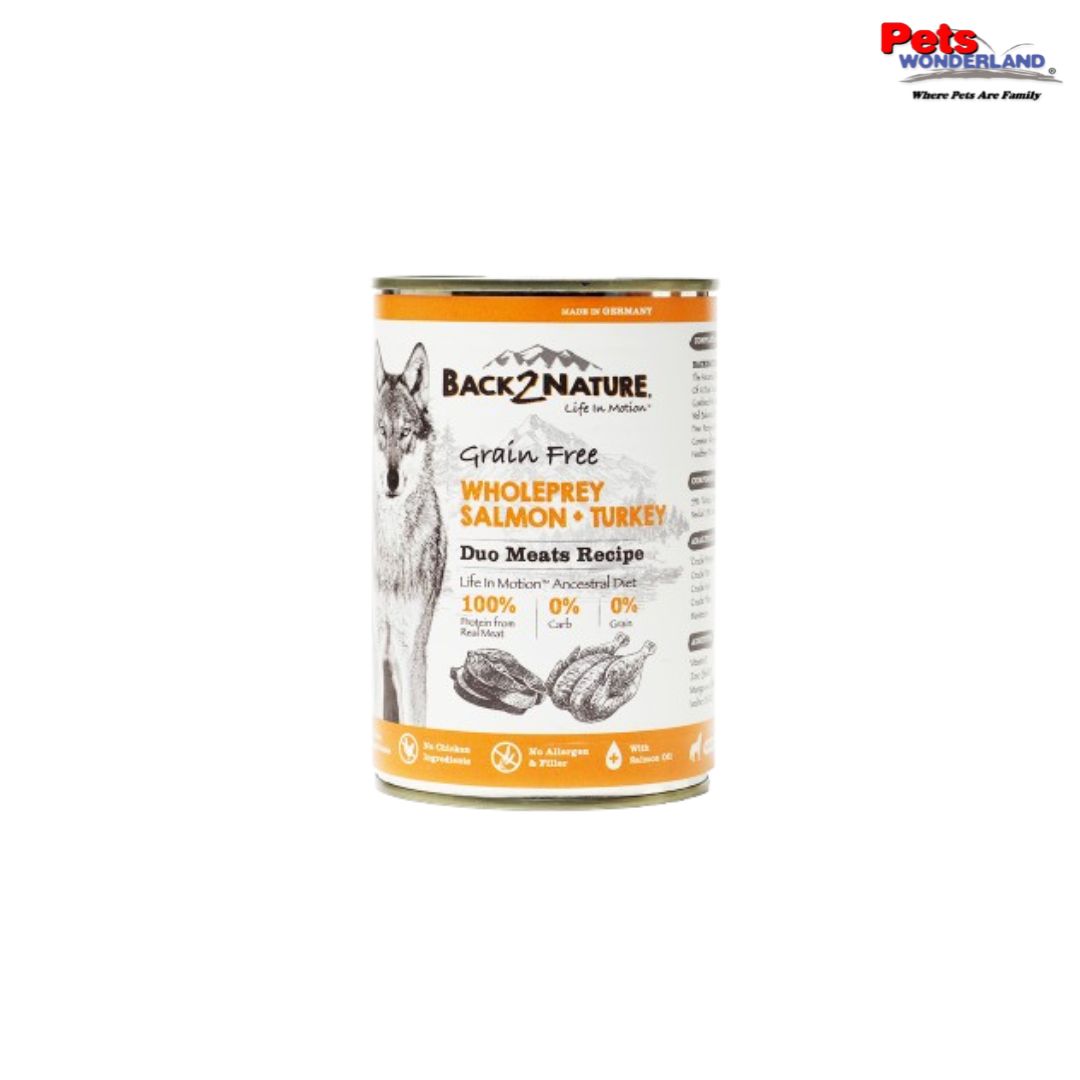 Back 2 Nature Salmon & Turkey 400g