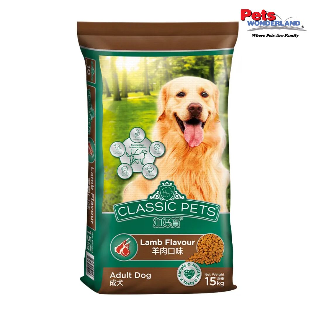 Classic Pets Adult Dog Lamb 15kg