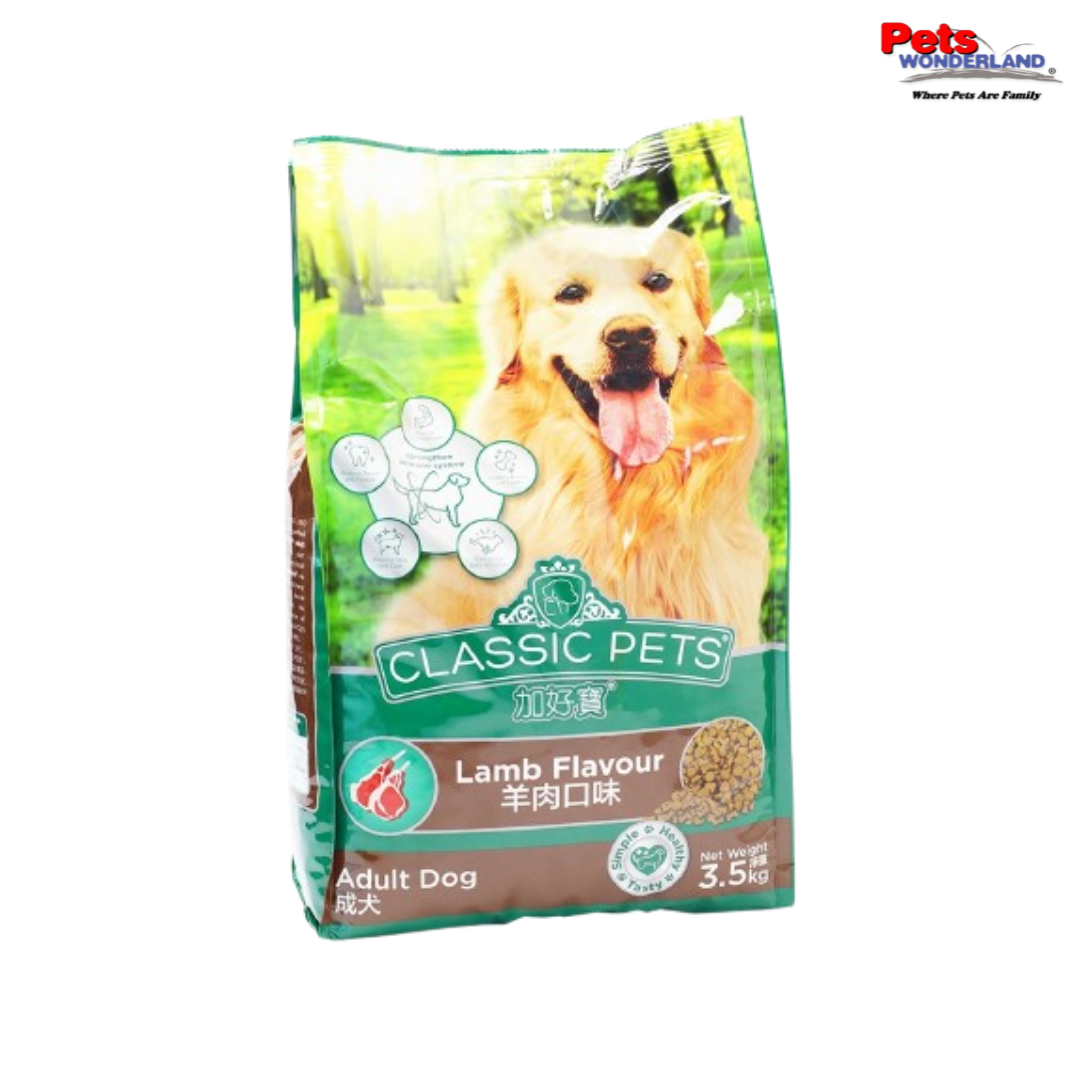 Classic Pets Adult Dog Lamb 3.5kg