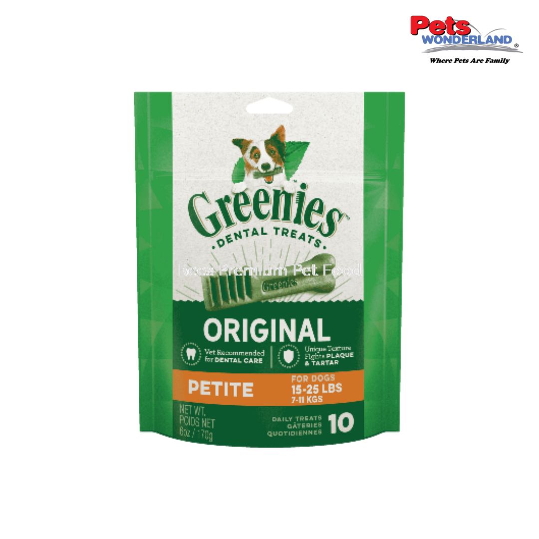 GREENIES Canine Oral Care Treats Treatpak Petite 6oz (170G) Dog Dental Care Treats