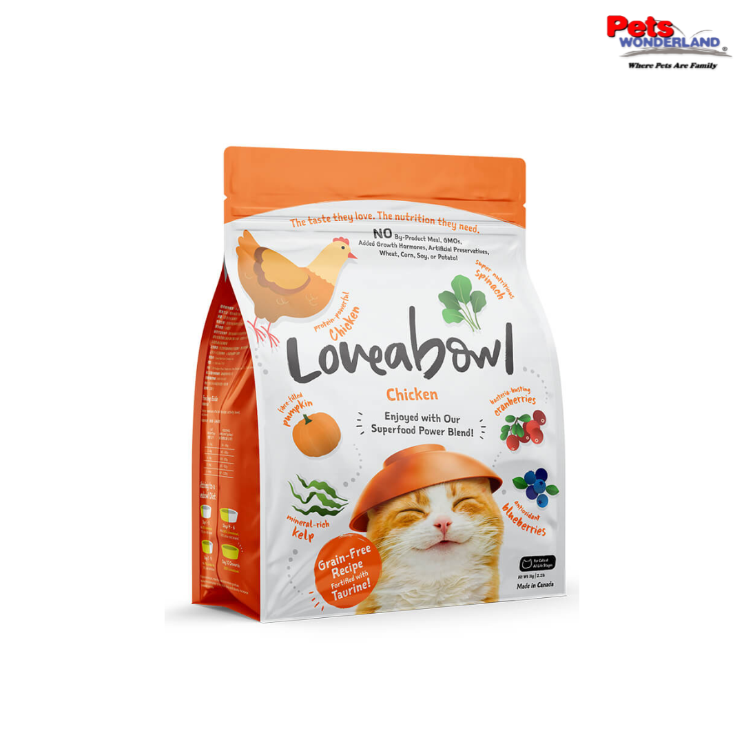 LOVEABOWL Chicken Cat
