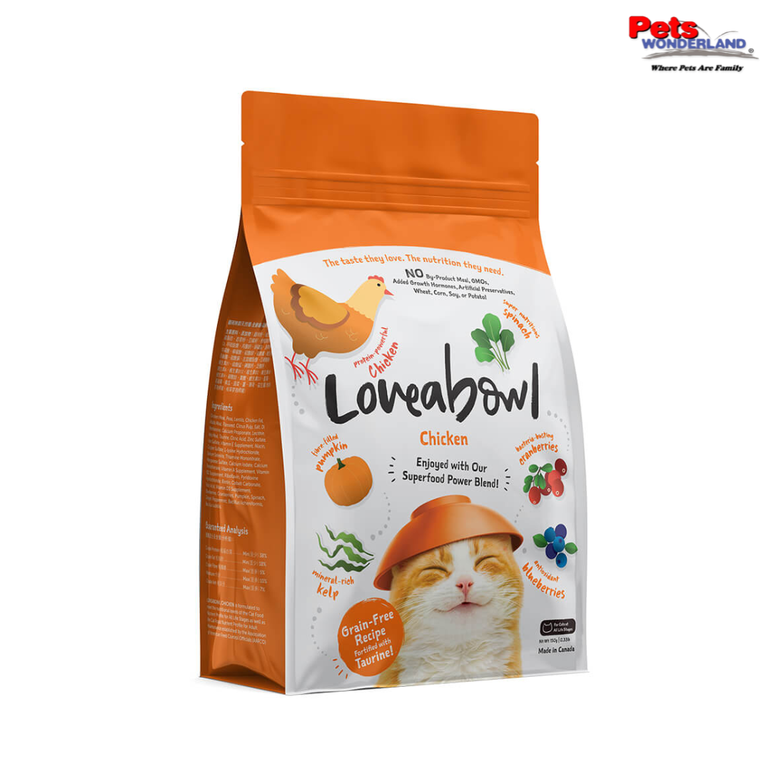 LOVEABOWL Chicken Cat