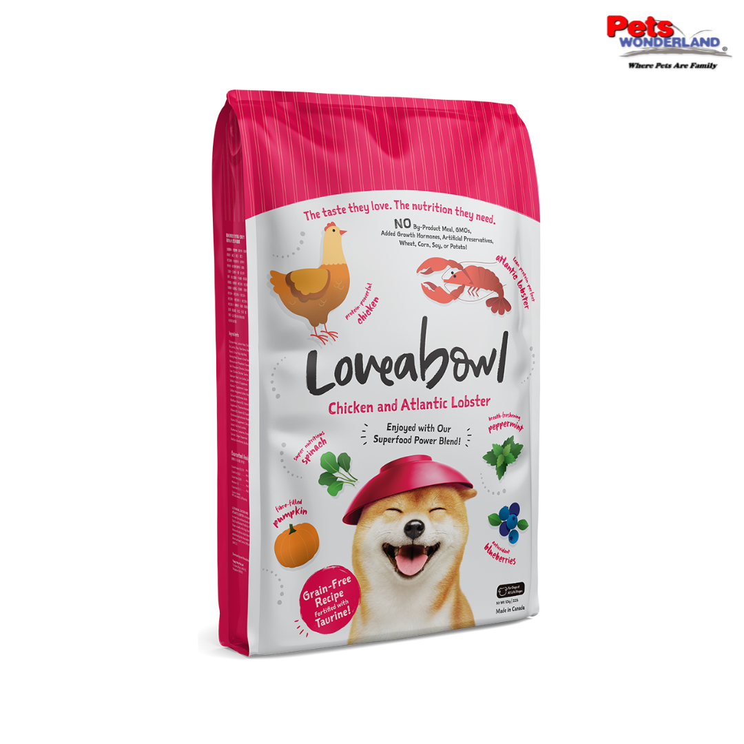 LOVEABOWL Chicken & Lobster Dog