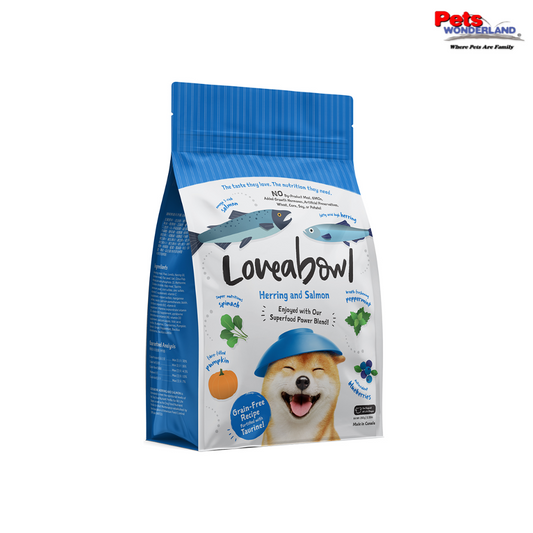 LOVEABOWL Herring & Salmon Dog