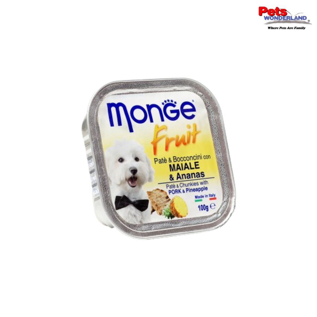 Monge Fruits Pork & Pineapple 100g