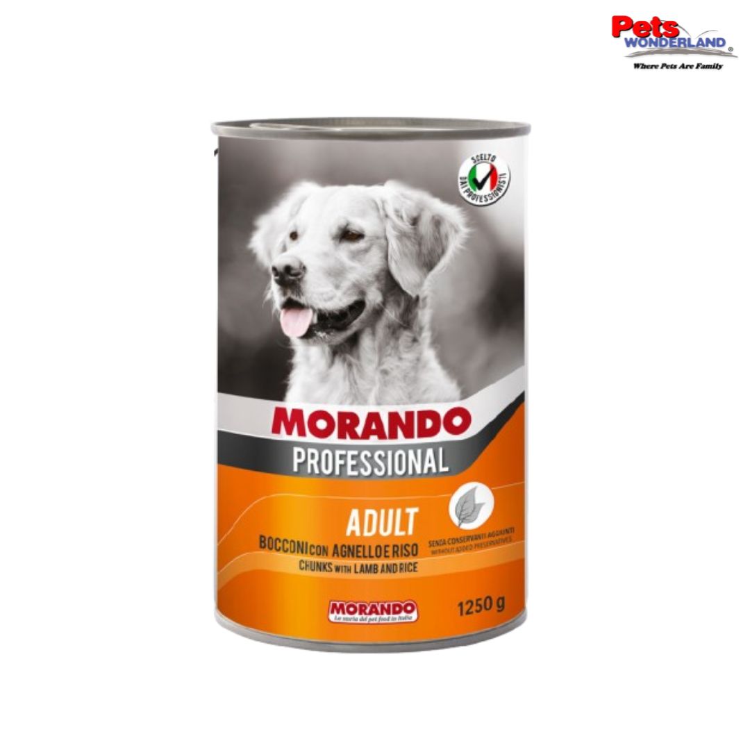Morando - Professional Dog Lamb & Rice 1.25kg