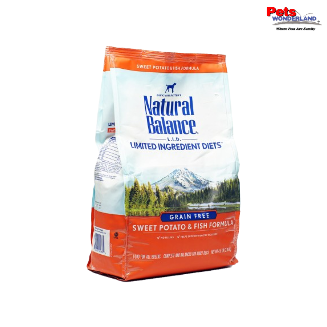Natural Balance Sweet Potato & Fish (4.5lbs)
