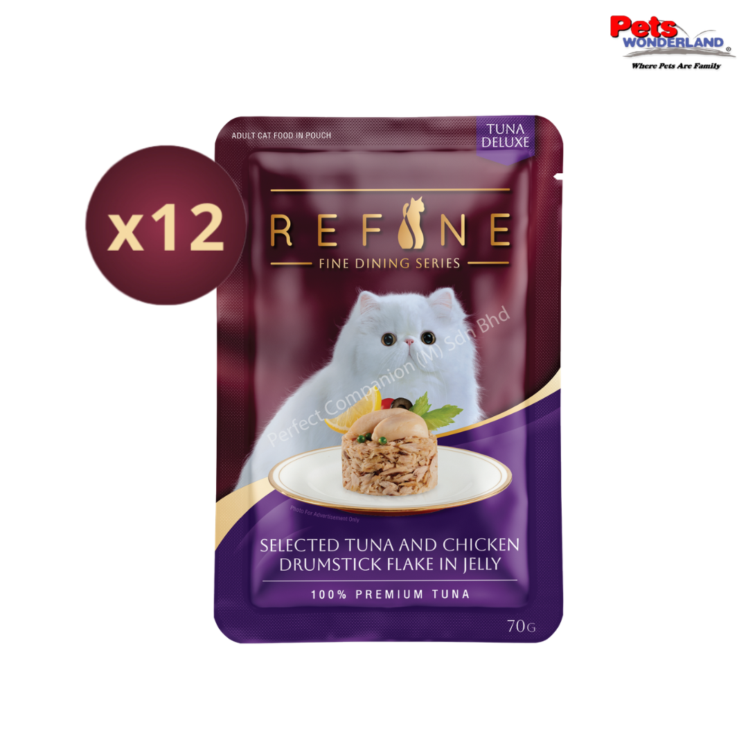 Smartheart Refine Tuna with Drumstick in Jelly 70g x 12pcs